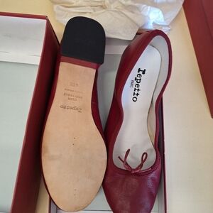 Repetto Molly Rouge Grenat Ballerine
